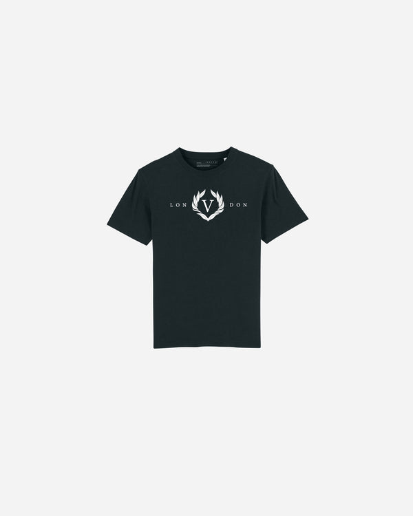 Obsidian Black V Organic T-shirt  | Ritualist Royalty | OBVOT