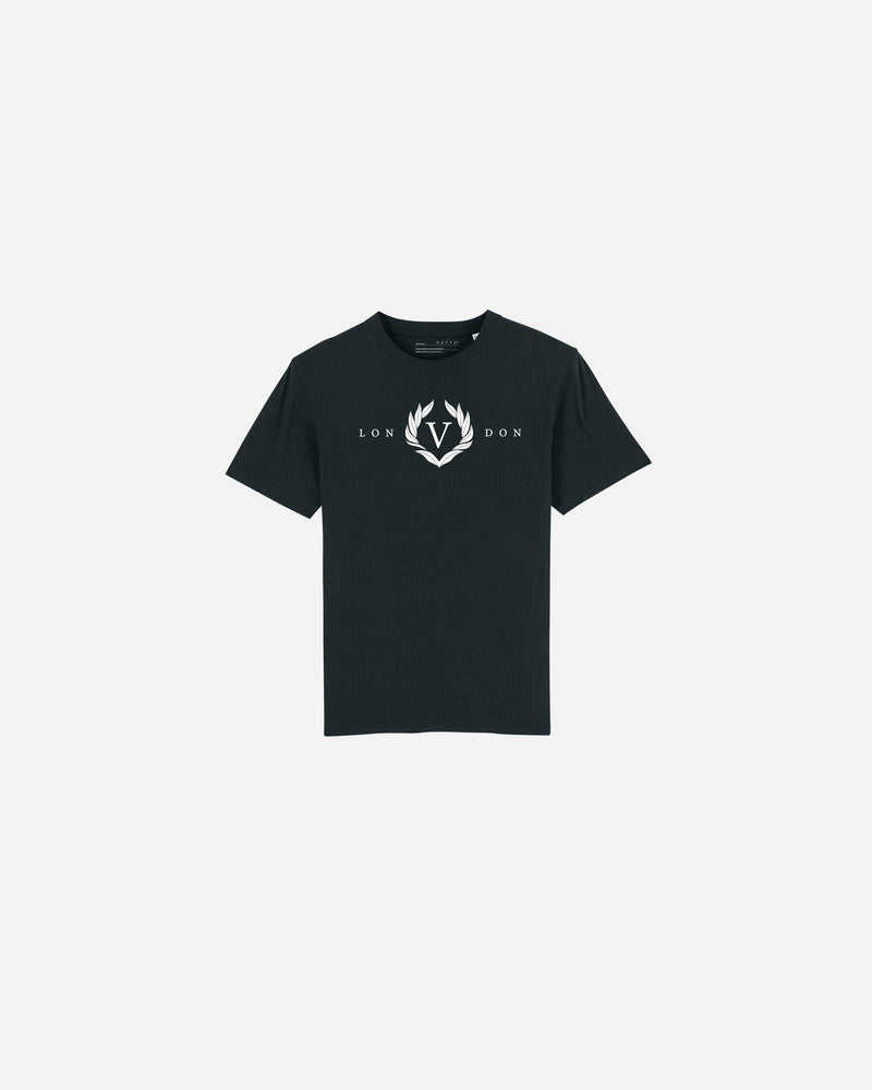 Obsidian Black V Organic T-shirt  | Ritualist Royalty | OBVOT